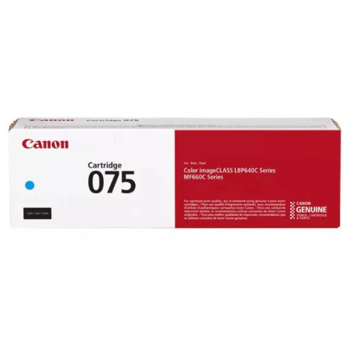 Canon CRG075 Toner Cyan 1300 oldal kapacitás