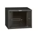 Legrand 646200 Linkeo 19" 6U MAG:359 SZÉL:600 MÉLY:450 MAX:18kg üvegajtós antracit fali rack szekrény