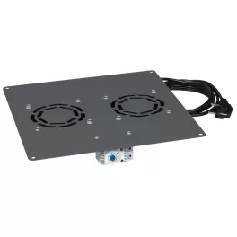   Legrand 646430 2 ventilátoros tetőventilátor és termosztát Lineko álló rack szekrényhez