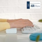 Leitz COSY Ergo állítható magasságú csuklótámasz billentyűzethez, világosszürke