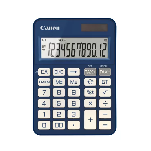 Canon KS-125KB--BL kék asztali számológép
