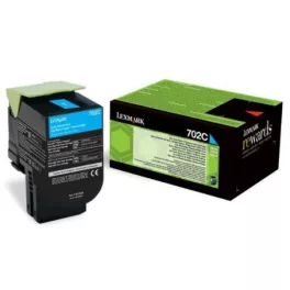   Lexmark CS510 Extra High Return Toner Cyan 4K (Eredeti) 70C2XC0