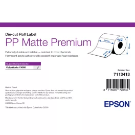 Epson PP Matte Premium címke 76mm*51mm, 535 címke/tekercs