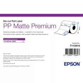 Epson PP Matte Premium címke 76mm*127mm, 220 címke/tekercs