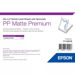   Epson PP Matte Premium címke 203mm*305mm, 500 címke/tekercs