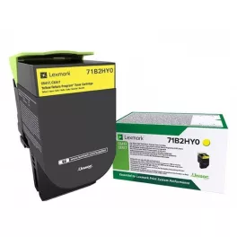   Lexmark CS/CX/417/517 Extra High Return Toner Yellow 3,5K (Eredeti) 71B2HY0