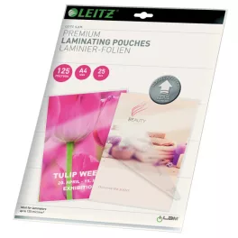   Leitz Meleglamináló-fólia, 125 mikron, A4, fényes, UDT technológiával, LEITZ iLam (25db)