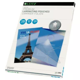   Leitz STANDARD meleglamináló-fólia UDT, A3, 100 mikron A3, 100db/cs