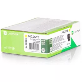   Lexmark CS720/725/CX725 Standard Corporate Toner Yellow 7K (Eredeti) 74C2SYE
