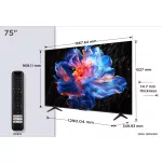 TCL 75" 75V6C LED 189cm 4K UHD Google TV