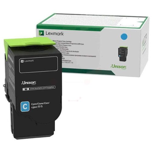 Lexmark CS/CX421 Cyan toner 1,4 K /o/ (Eredeti) 78C20C0