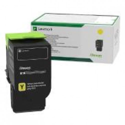 Lexmark CS/CX421 Yellow toner 1,4 K /o/ (Eredeti) 78C20Y0