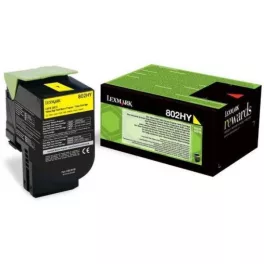   Lexmark CX410/510 High Return Toner Yellow 3K (Eredeti) 80C2HY0