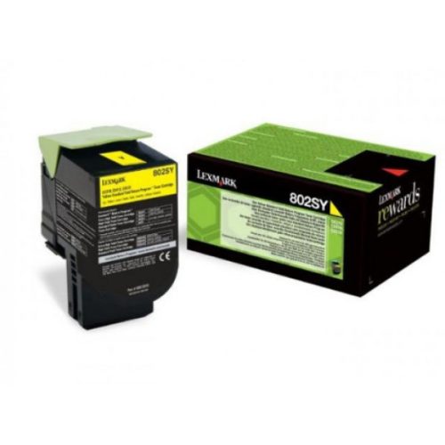 Lexmark CX310/410/510 Standard Return Toner Yellow 2K (Eredeti) 80C2SY0