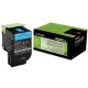 Lexmark CX510 Extra High Return Toner Cyan 4K (Eredeti) 80C2XC0