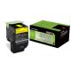 Lexmark CX510 Extra High Return Toner Yellow 4K (Eredeti) 80C2XY0