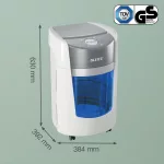 Leitz IQ OptiMax SmallOffice 350 P5 iratmegsemmisítő ; 83590000