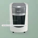 Leitz IQ OptiMax SmallOffice 350 P5 iratmegsemmisítő ; 83590000