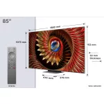 TCL 85" 85C8K QD-MiniLED 215cm 4K Google TV