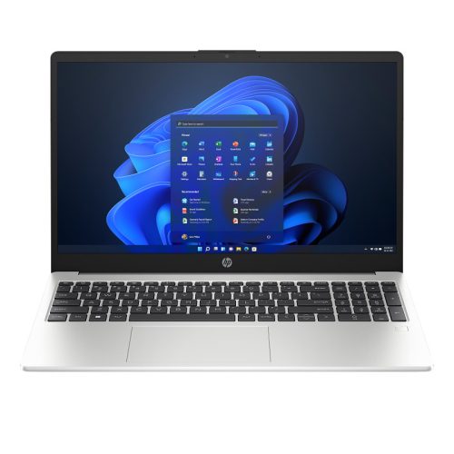 HP250G10, 15.6" FHD AG SVA  250Nits, Intel Core i3 1315U HC, 8GB, 512GB PCIe SSD, IntelR UHD, Silver, WIN11, háttérvilágításos billentyűzet, 3 év gar