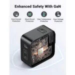 UGREEN GaN 65W gyorstöltő 3 portos CD296