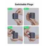 UGREEN GaN 65W gyorstöltő 3 portos CD296