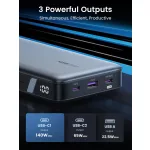 UGREEN 25000mAh 145W kétirányú gyorstöltés powerbank PB205