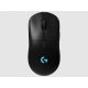 Logitech G PRO vezeték nélküli, fekete, gamer egér