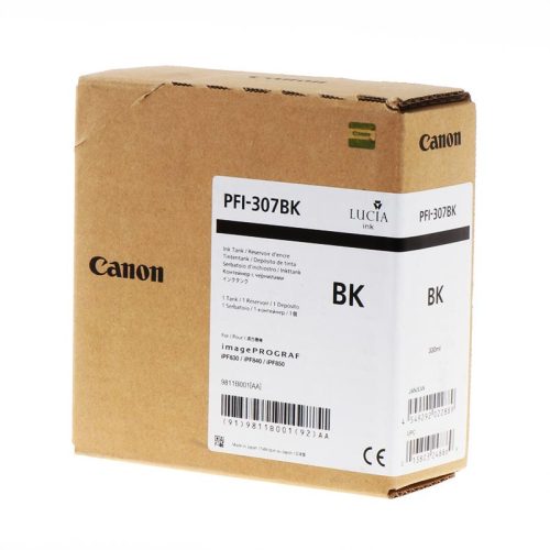 Canon PFI-307 Cartridge Black 330ml