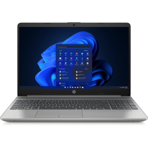 HP250G9, 15.6" FHD AG SVA  250Nits, Intel Core i5 1235U 10C, 16GB, 512GB PCIe SSD, IntelR IrisR Xe, ezüst, DOS, világító billentyűzettel, újjlenyomat olvasó, 3 év gar