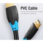 Vention HDMI 2.0, (fekete), 1m, kábel