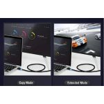 Vention HDMI 2.0, (fekete), 1,5m,  kábel