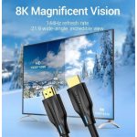 Vention HDMI 2.1 (8K, fekete), 5m , kábel