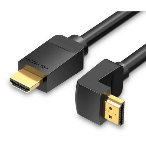 Vention HDMI, (270 Fokos, jobbra), 3m, kábel