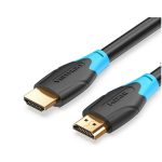 Vention HDMI (8K, szövet, fekete), 2m, kábel