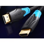 Vention HDMI (8K, szövet, fekete), 2m, kábel
