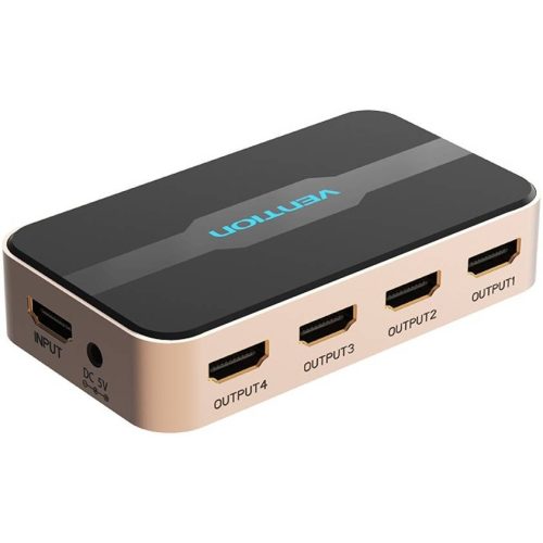 Vention HDMI Splitter (1be-2ki, 4K@30Hz arany-fekete)