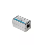 Lanberg AD-RJ45-RJ45-OS6 RJ45-RJ45 Cat.6 FTP árnyékolt ezüst toldó