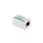 Lanberg AD-RJ45-RJ45-OU5 RJ45-RJ45 Cat.5E UTP árnyékolatlan fehér toldó