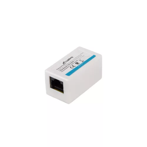 Lanberg AD-RJ45-RJ45-OU6 RJ45-RJ45 Cat.6 UTP árnyékolatlan fehér toldó