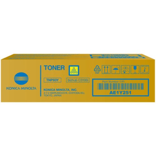 Konica-Minolta TNP93Y Toner Yellow 4.000 oldalra
