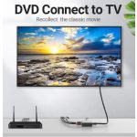 Vention RCA -> HDMI/F, (fekete), konverter