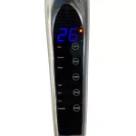 Aarven Aero STL-45RM1LR (45cm, álló, króm, távirányítós), ventilátor