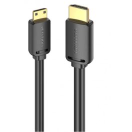   Vention mini HDMI/M -> HDMI/M (4K,HD, fekete), 1,5m, kábel