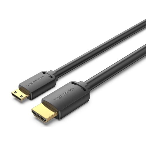 Vention HDMI-C/M -> HDMI-A/M (4K,HD, fekete), 2m, kábel