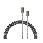 Vention HDMI/M -> HDMI/F (4K, HD, PVC, fekete), 0,5m, kábel
