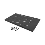 Lanberg AK-1001-B 19" 1U MÉLY:270mm MAX:120kg 4 ponton rögzíthető fix fekete rack tálca