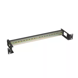 Lanberg AK-1801-B 19 1U fekete DIN sín panel