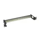 Lanberg AK-1801-B 19 1U fekete DIN sín panel