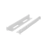 Lanberg AK-1901-S 1U 397x680mm állítható szürke rack sín készlet